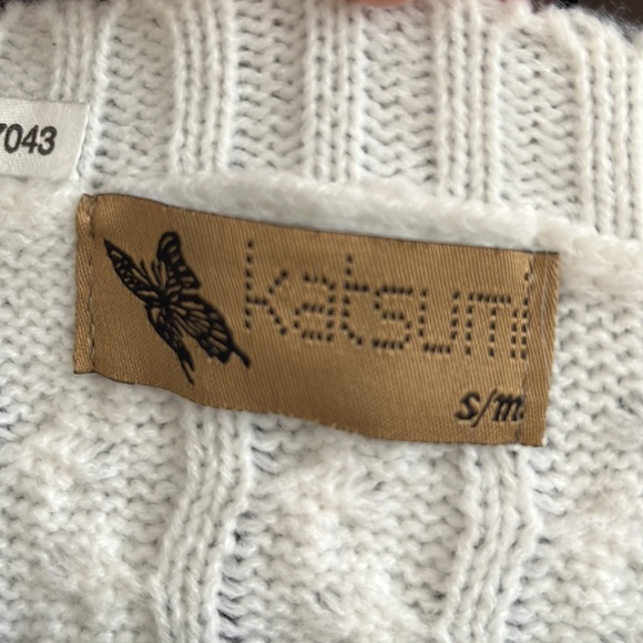 Katsumi Wool Blend Long Sleeve Sweater Size Small - Picture 2 of 10